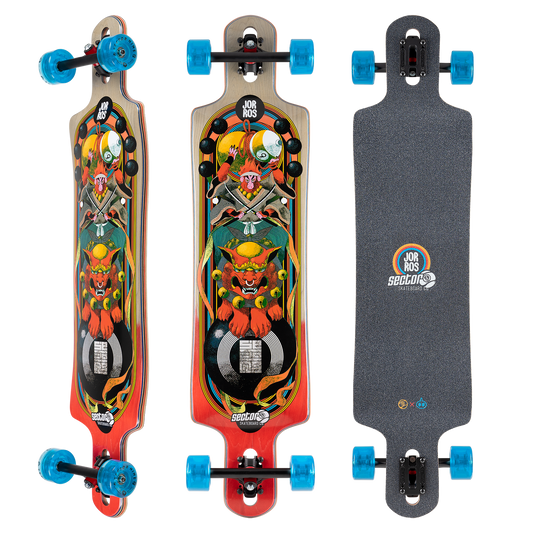 Sector 9 Monkey King Paradiso Complete Red 9.75"x40.5"