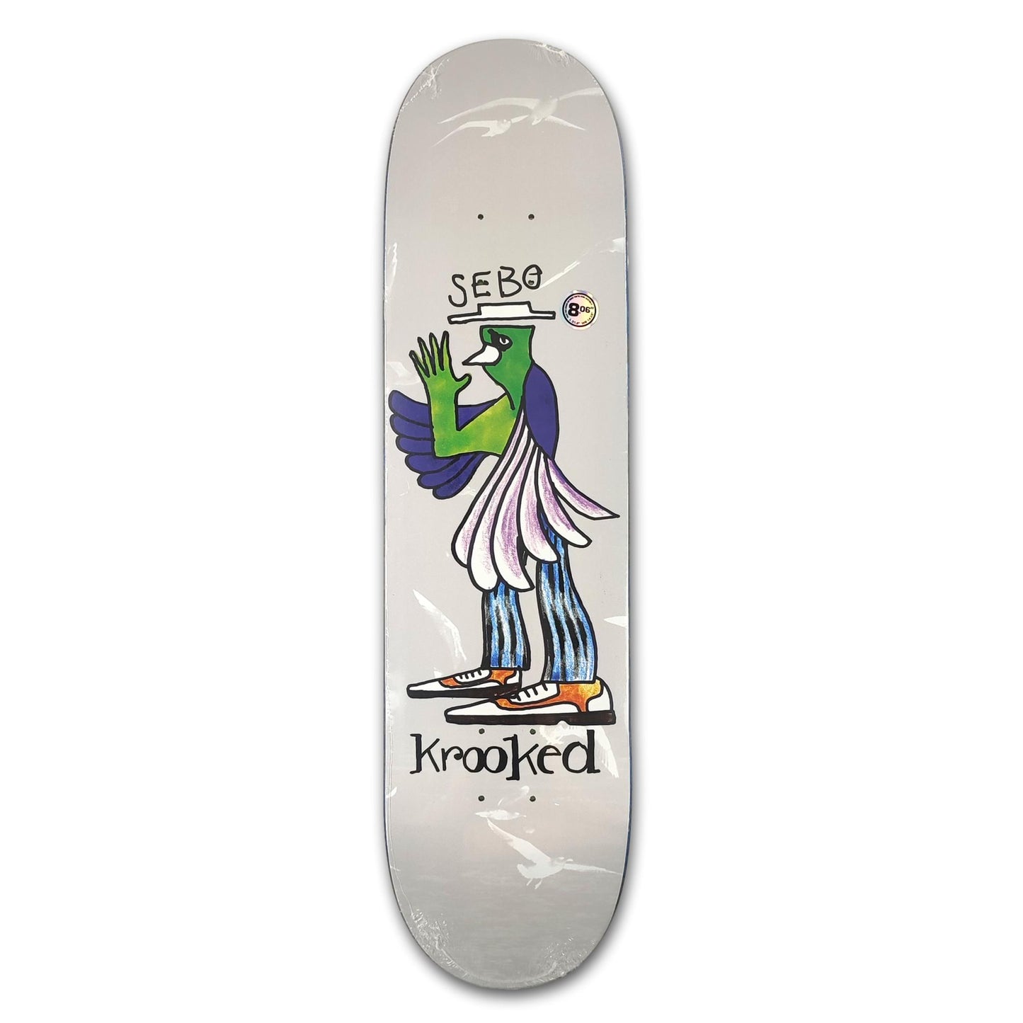 Krooked - 8.06 Sebo Mornin' Skateboard Deck